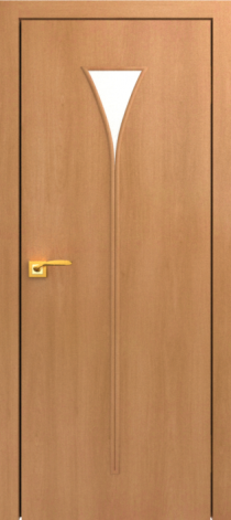 Межкомнатная дверь ламинированная Стандарт 04 Миланский орех